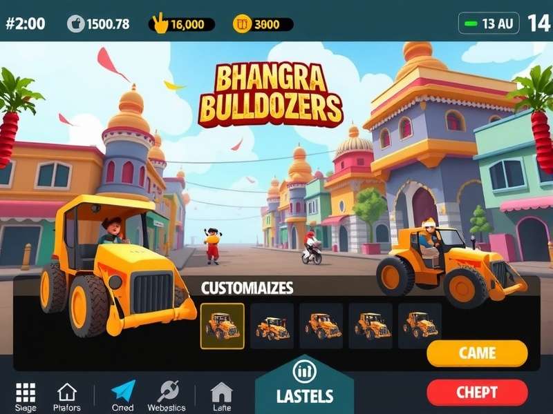 Bhangra Bulldozers community event showing players gathering